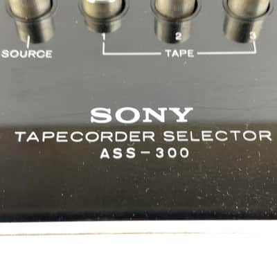 Vintage Sony ASS-300 Tapecorder Selector Tape Deck From Japan image 6