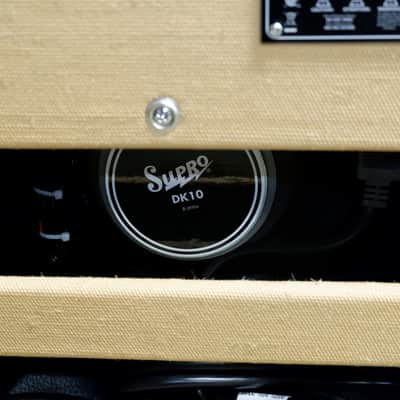 Supro 1820R Delta King 10 5-Watt 1x10" Guitar Combo 2021 - Present - Tweed / Black Stripes image 8