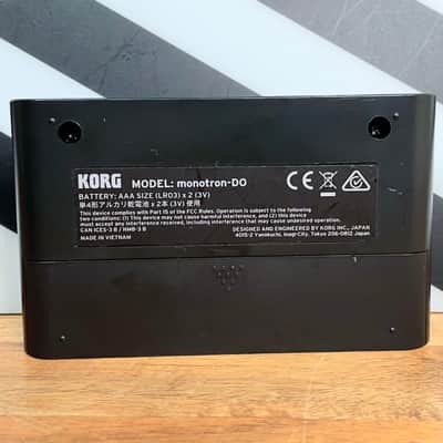 [Mint] Korg Monotron DUO Analog Ribbon Synthesizer - Blue image 4