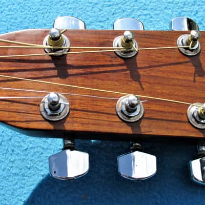 Martin Sigma DM-4 Acoustic Dreadnought-Mahogany-Vintage Sigma CF Martin Flattop-Korea-Model DM-4 image 15