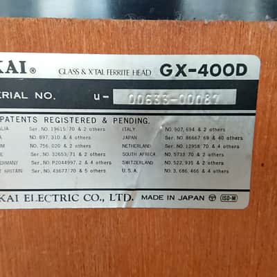 Akai GX-400D, 4-track, 2-channel, stereo/monaural - Great image 15