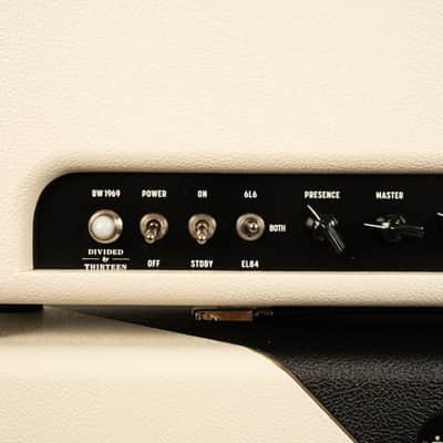 Divided by 13 BW1969 Butch Walker Signature Head and Matching 2x12 Cab - White/Black w/Pinstripe Grill image 4