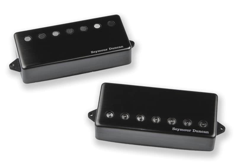 Seymour Duncan J Loomis set Passive Mount, Black 7-String Pickup