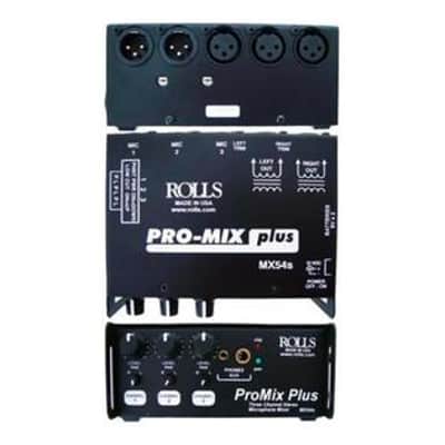 Rolls MX54S ProMix Plus Stereo Microphone Mixer