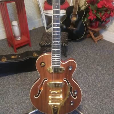 Epiphone Koa Kat 2018 Koa Wood And Gold image 3