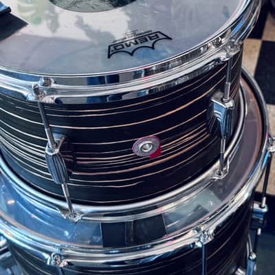 Barton Essential Beech Three piece Drum Kit - Ebony image 6