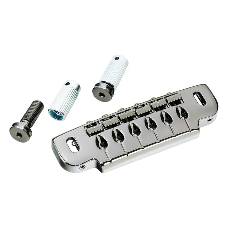 Gotoh 510UB Chrome Wraparound Adjustable Tailpiece GB-2570-010 image 1