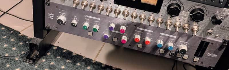 Solid State Logic Fusion Rackmount Audio Processor 2018 - Present - Black image 1