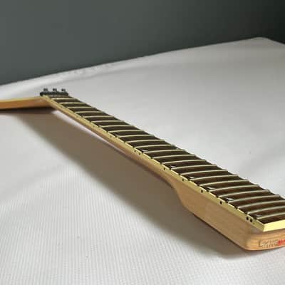 2002 Japan Jackson DKMG Reverse Bound Piranha Teeth Guitar Neck 24 Fret image 22