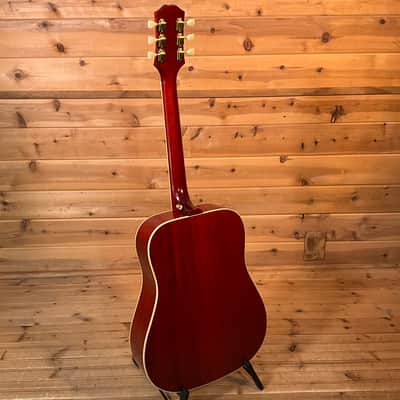 Epiphone Hummingbird Standard Acoustic Guitar - Cherry Sunburst image 5
