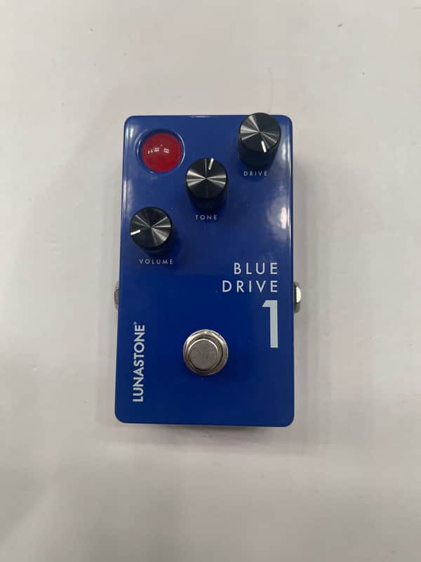 LunaStone Pedals Blue Drive Overdrive 1 V1 Low Gain Guitar Effect Pedal image 1