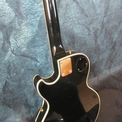 Vintage Aria Deluxe Les Paul copy 1970s - Black image 9