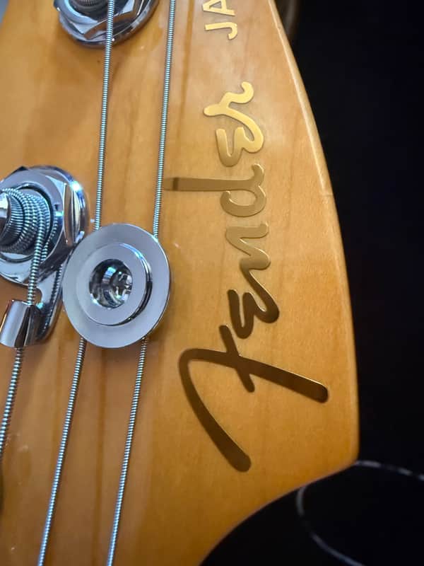 Fender American Ultra Jazz Bass with Maple Fretboard 2019 - Present - Texas Tea image 1