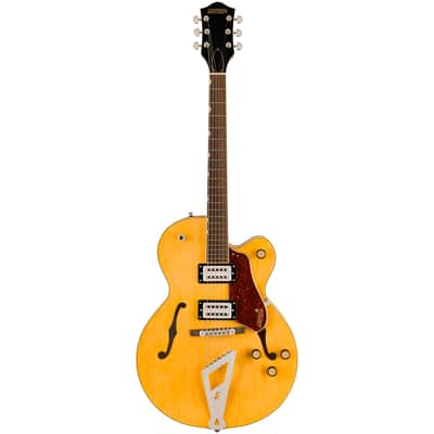 G2420 Streamliner Hollow Body Chromatic II LR Broad'Tron BT-3S Village Amber Gretsch Guitars image 3