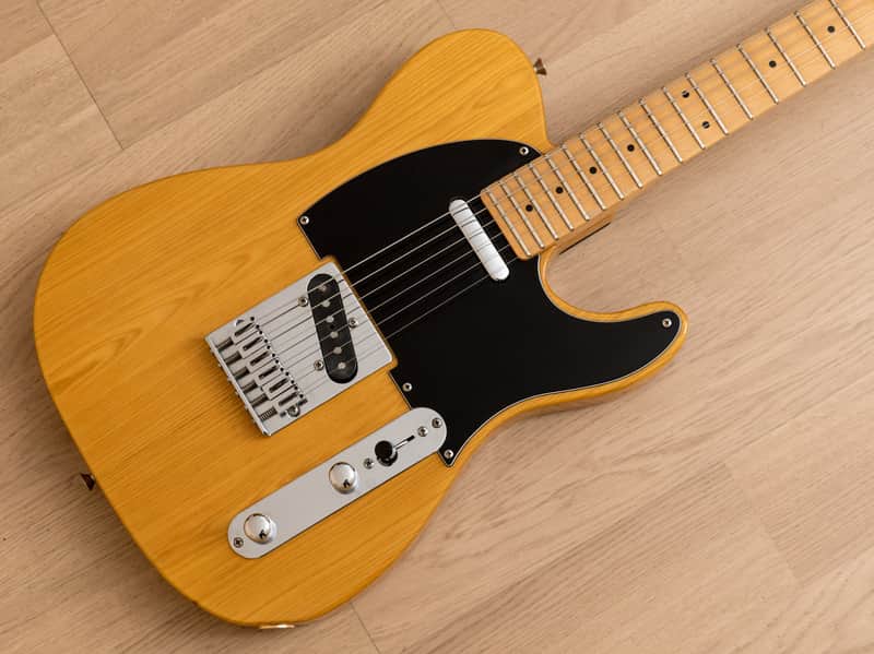 1990 Fender Telecaster TLM-55 Medium Scale Butterscotch, Ash | Reverb