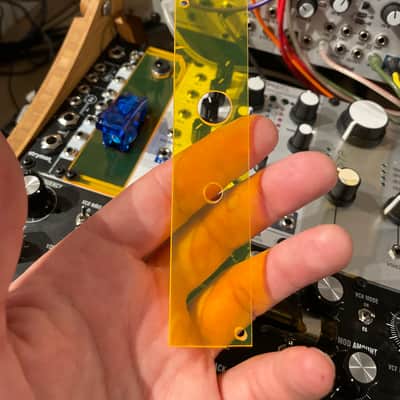 JML Light Panel for Tip Top Zeus Board - totally unique item for modular Eurorack rigs! image 2