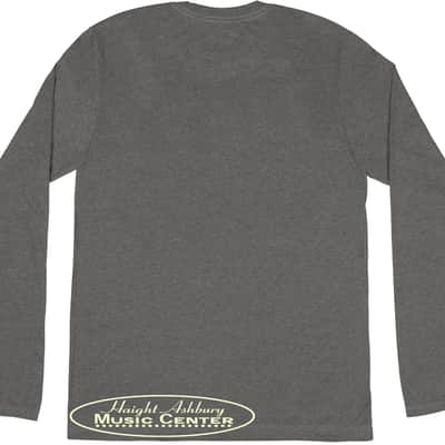 Fender Long-Sleeved Men Fender Industrial Logo Print T-Shirt 100% Cotton, Gray Small image 2