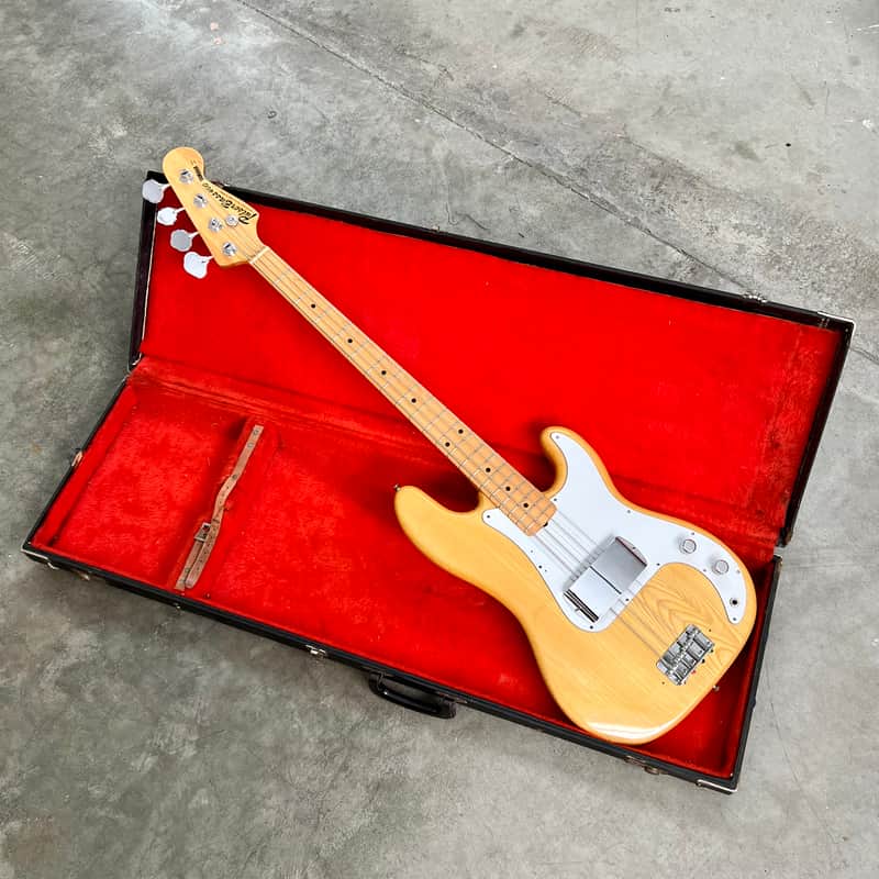 Yamaha Pulser Bass 400 c 1970's Natural PB-400 precision p