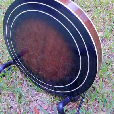 Vintage Iida Model 235 'Masterclone' 5-string Banjo with Case image 16