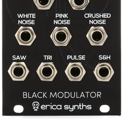 Erica Synths Black Modulator V2 Clockable LFO and S&H Eurorack Module image 1