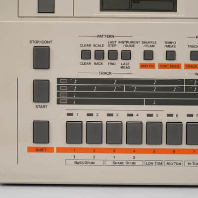 Immagine Roland TR-707 Rhythm Composer Drum Machine w/ Box #58730 - 8