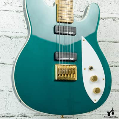 1993 Rickenbacker 260 El Dorado Turqouise w/ OHSC image 2
