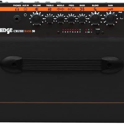 Orange Crush Bass 50 Bass Combo Amplifier, 50W, Black image 4