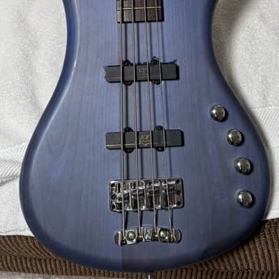 Warwick RockBass Corvette Basic 4 - Blue Trans image 1