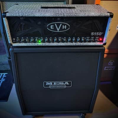 EVH 5150 III 100S 3-Channel 100-Watt Guitar Amp Head 2015 - Present - black/white gator skin imagen 3