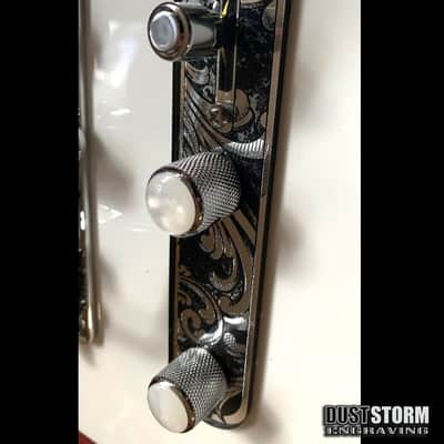 Telecaster 8 Hole Pickguard Acrylic Silver Mirror Guitar Scratch Plate for Fender American/Mexican Standard Tele Cut for Modern Style Parts image 12