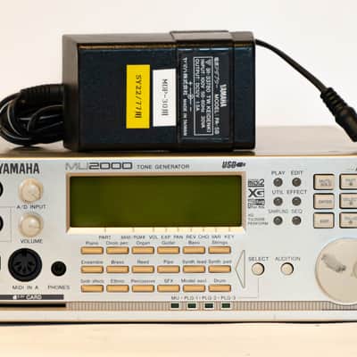 Yamaha MU2000 Tone Generator Synthesizer Sound Module with Power