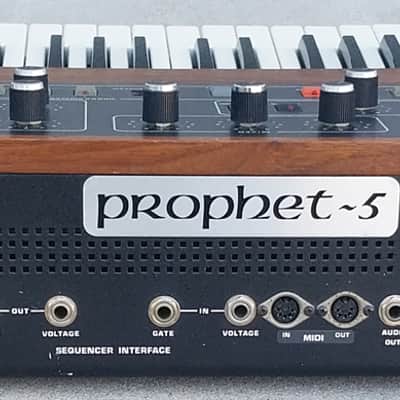 Sequential Circuits Prophet-5 Rev3.3 w/Midi - ORIGINAL - Pro Serviced w/Restoration image 4