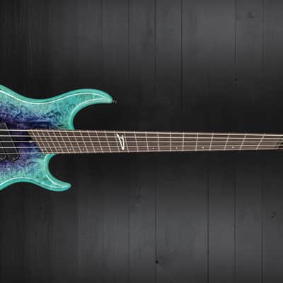 Dingwall Z3 5 Custom Shop - Purple to Turquoise Reverseburst image 4