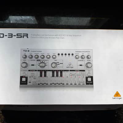Behringer TD-3 Analog Bass Line Synthesizer 2019 - Present - Silver