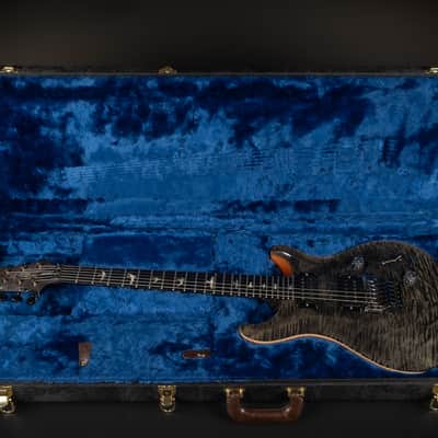 2017 PRS Custom 24 Floyd Rose Wood Library Limited Edition - Grey Black | Artist Grade Quilted Maple Top \m/ Pickups | CoA OHSC image 24