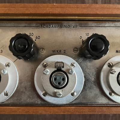 Sveriges Radio Hh 636 Germanium microphone preamp/mixer image 5