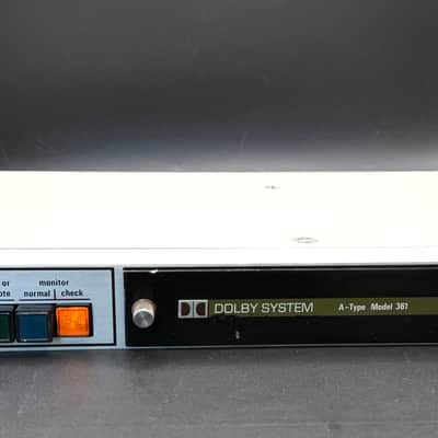 配信機器・PA機器・レコーディング機器 Dolby 361 A-Type Noise reduction system Dolby 361 Processor with Cat 22 Dolby A Noise Reduction Card Vocal