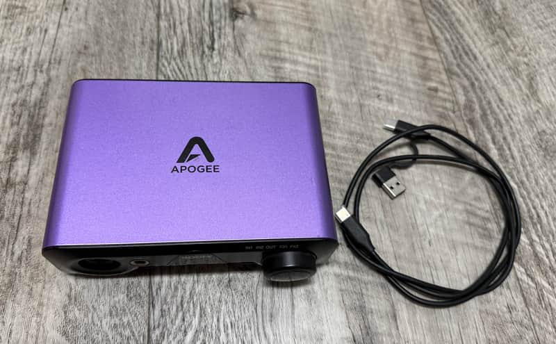 Apogee BOOM 2-Channel USB Audio Interface 2022 - Present - Purple image 1
