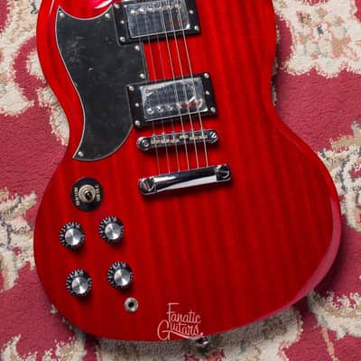 Epiphone SG G-400 Left-handed - Cherry #DW06091842 Second Hand image 3