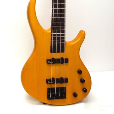 Tobias Toby Deluxe IV 4-String Electric Bass Guitar - Trans Amber image 1