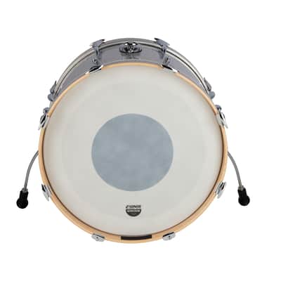 Sonor *Pre-Order* Vintage Series 24x14" Vintage Silver Glitter 9 ply Beech Bass Kick Drum | No Mount | NEW | Special Order | Authorized Dealer image 3