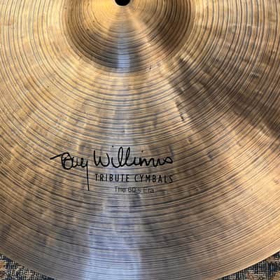 RARE TONY WILLIAMS Tribute Istanbul Mehmet Crash 18” 1266 g CLEAN image 5