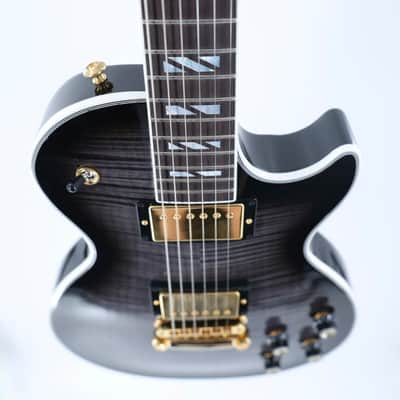 Gibson Les Paul Supreme w/ Hardshell Case - Transparent Ebony Burst image 7
