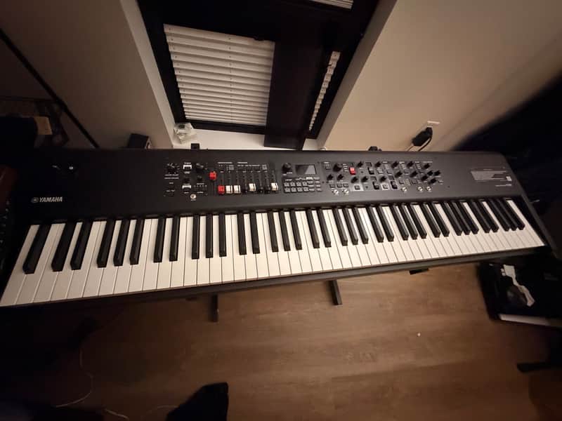 Yamaha YC88 88-Key Stage Keyboard / Organ 2020 - Present - Black image 1