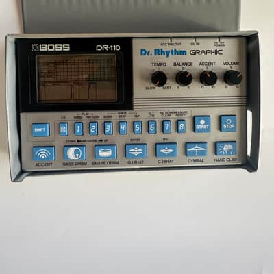 Boss DR-110 Dr. Rhythm 1980s - Silver