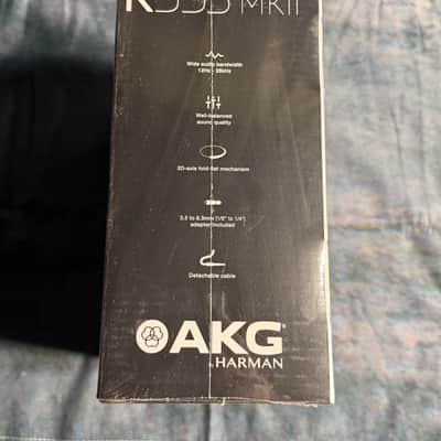 AKG K553 MKII Pro Closed-Back Studio Headphones - Black image 2