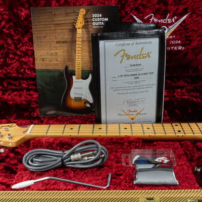 Fender Custom Shop Limited Edition 70th Anniversary 1954 Stratocaster Time Capsule Package Guitar image 12