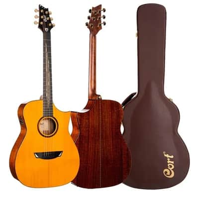 Cort LUXEII Luxe Series Frank Gambale Concert Body Mahogany Nek 6-String Acoustic-Electric Guitar w/Hard Case image 1