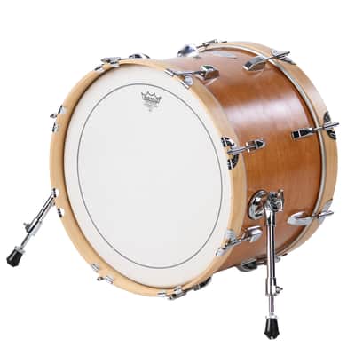 Side Kick Drums Bass Drum 12" x 20" Travel Bass Drum  Burnt Orange Finish image 1