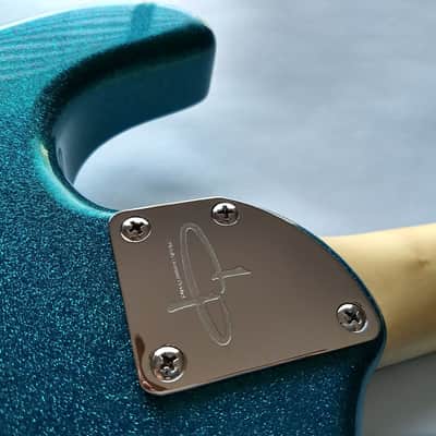 OLP MM4 Blue Officially Licensed Ernie Ball Music Man Silhouette